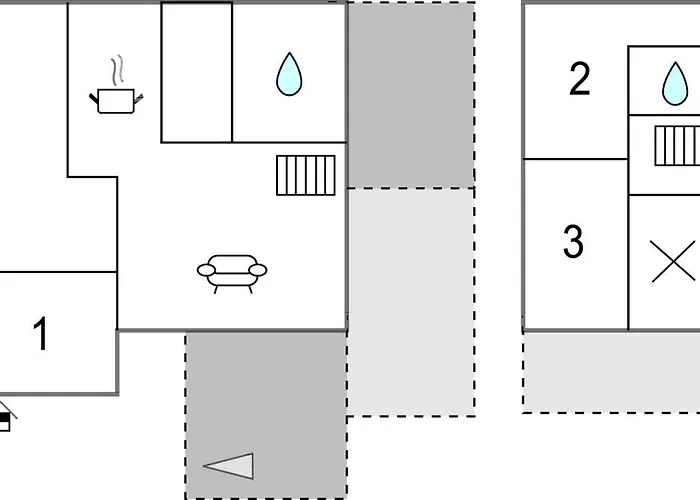 Casa vacanze 3 Bedroom Awesome In Nørre Nebel